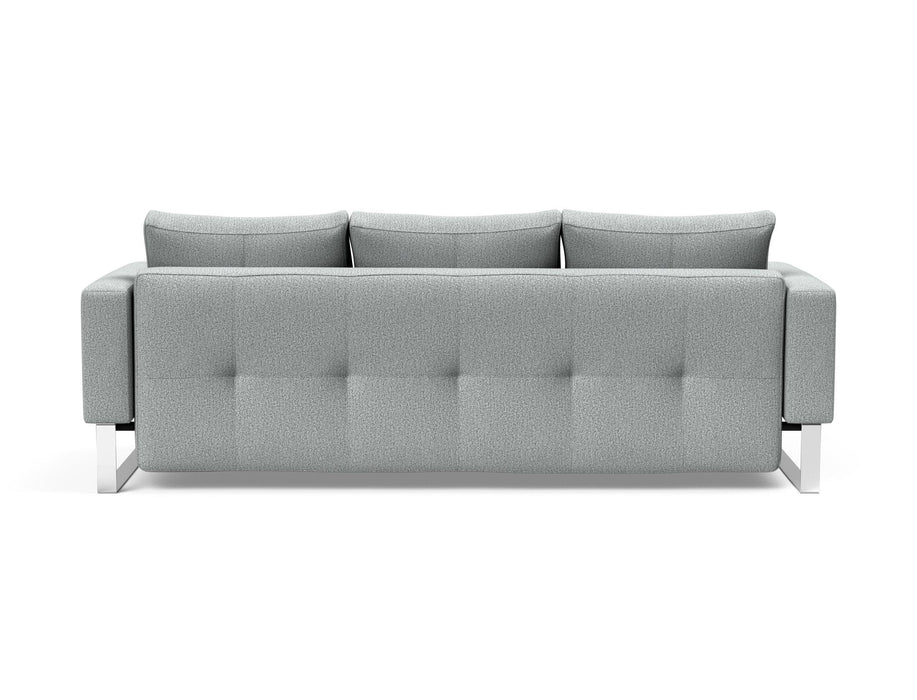 Cassius Quilt Chrome Sofa Bed