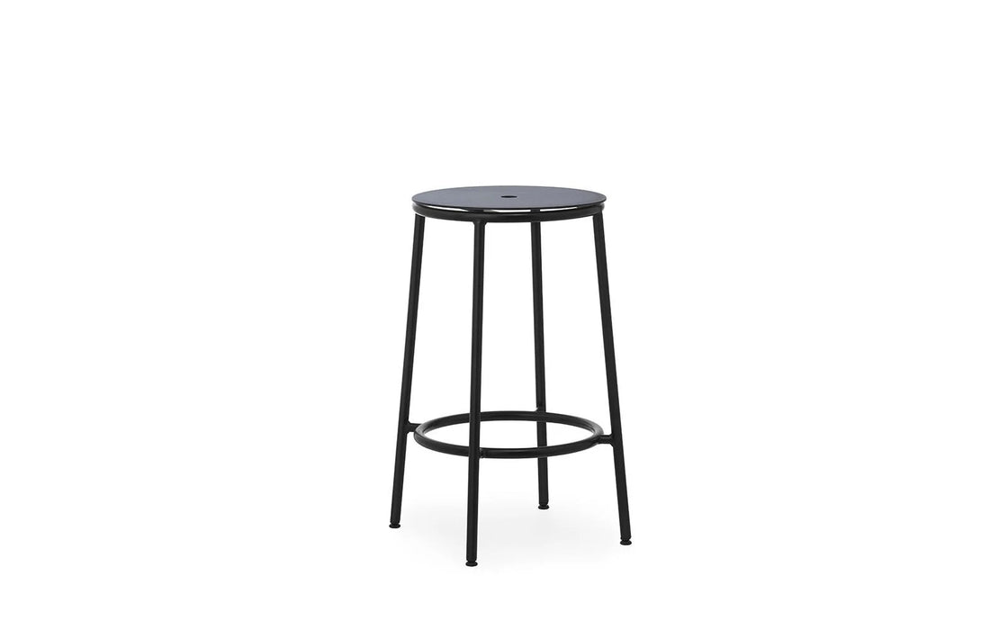 Circa Barstool 65cm Black Steel