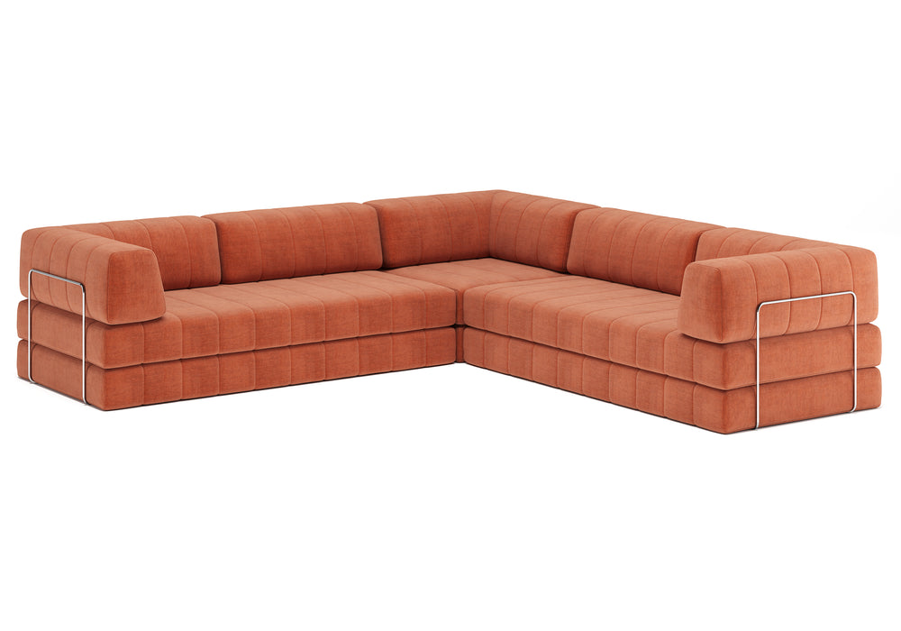 CozyPad Sleeper Sofa Corner with arms