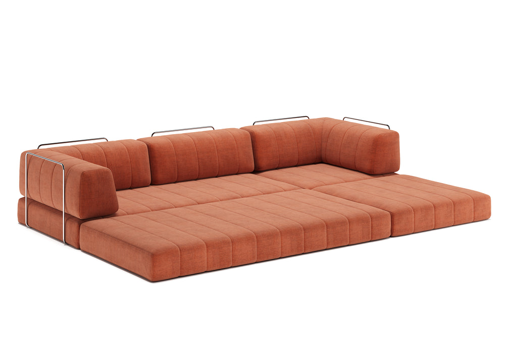 CozyPad Sleeper Sofa Grand with arms