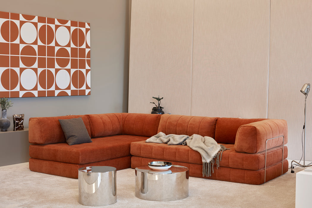 CozyPad Sleeper Sofa L-Shape with arms