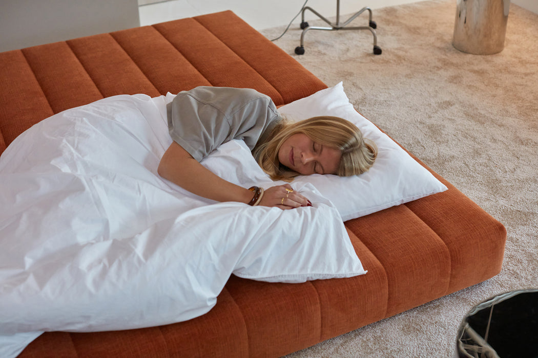 CozyPad Sleeper Sofa L-Shape with arms