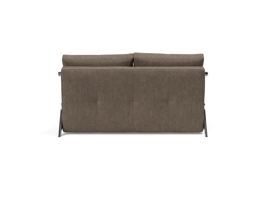Cubed Full Size Sofa Bed With Chrome legs