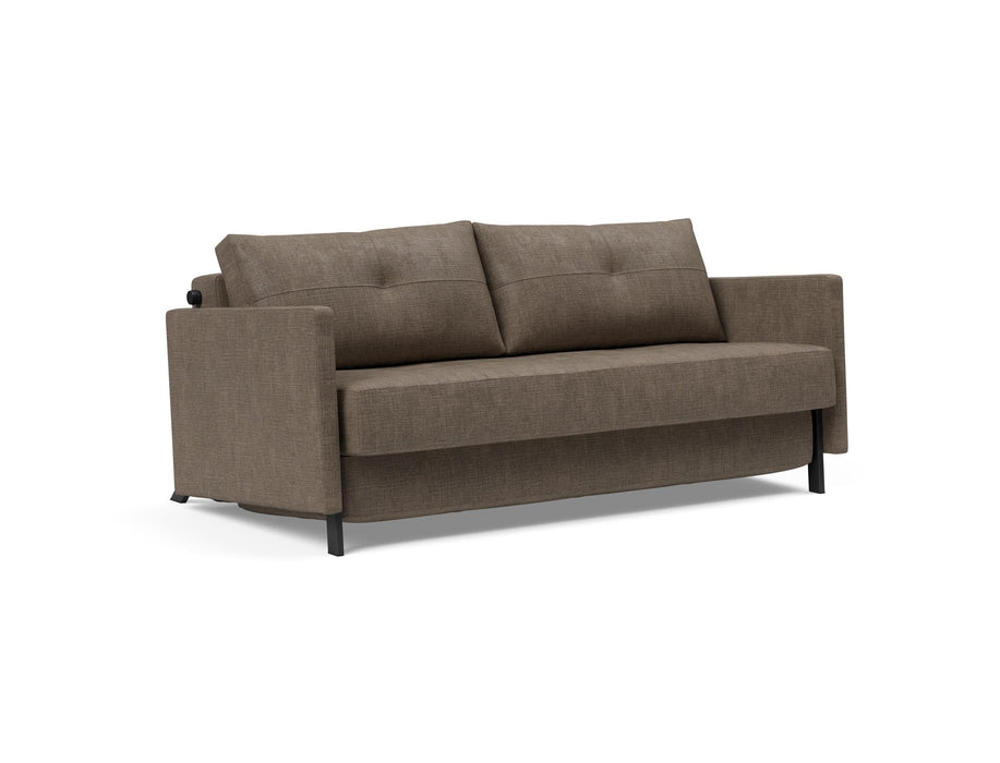 Cubed Queen Size Sofa Bed With Arms