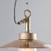 Original BTC, Well Glass Pendant Visor, Bronze Frosted, Pendant,