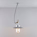 Original BTC, Well Glass Pendant Visor, Galvanised Clear, Pendant,