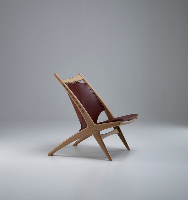 Krysset lounge chair [Made-to-order]