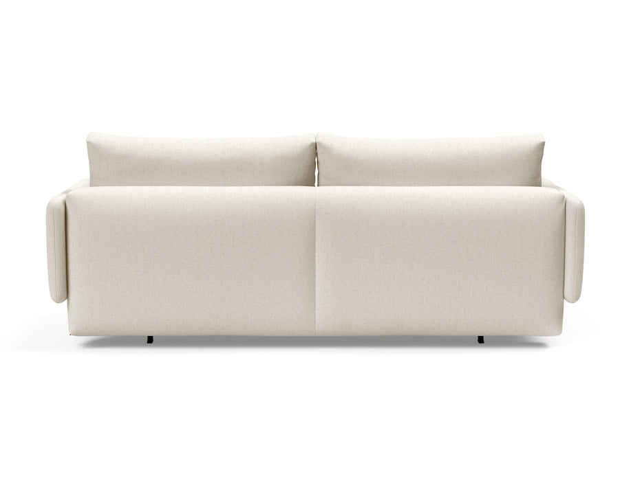 Frode Dark Styletto Sofa Bed Upholstered Arms