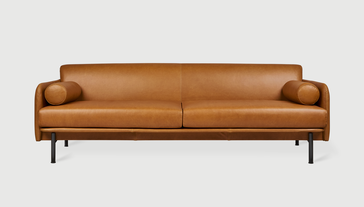 Tucson Sienna Leather/Black