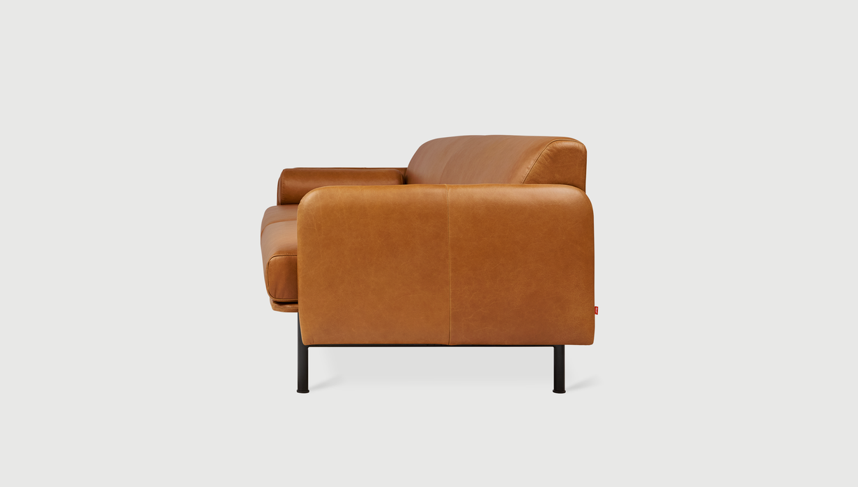 Tucson Sienna Leather/Black