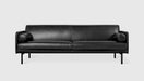 Saddle Black Leather / Black