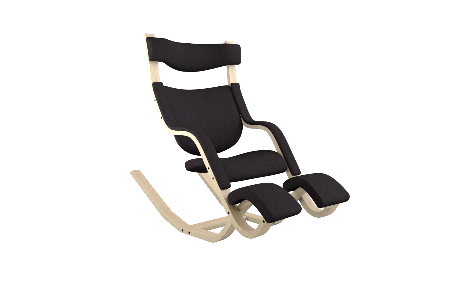 再値下げ❗️極美品❗️組立のみ❗️VARIER Variable Chair ブラック Velets Aria Set of 4 Upholstered Side Chair / Dining Chair