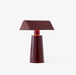 &Tradition, Caret Portable Table Lamp MF1, Dark Burgundy, Table / Task, Matteo Fogale,