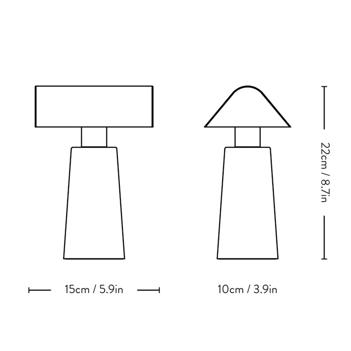 Caret Portable Table Lamp MF1