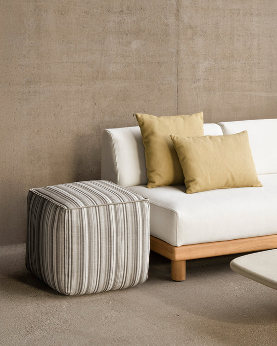 Zahara outdoor pouf