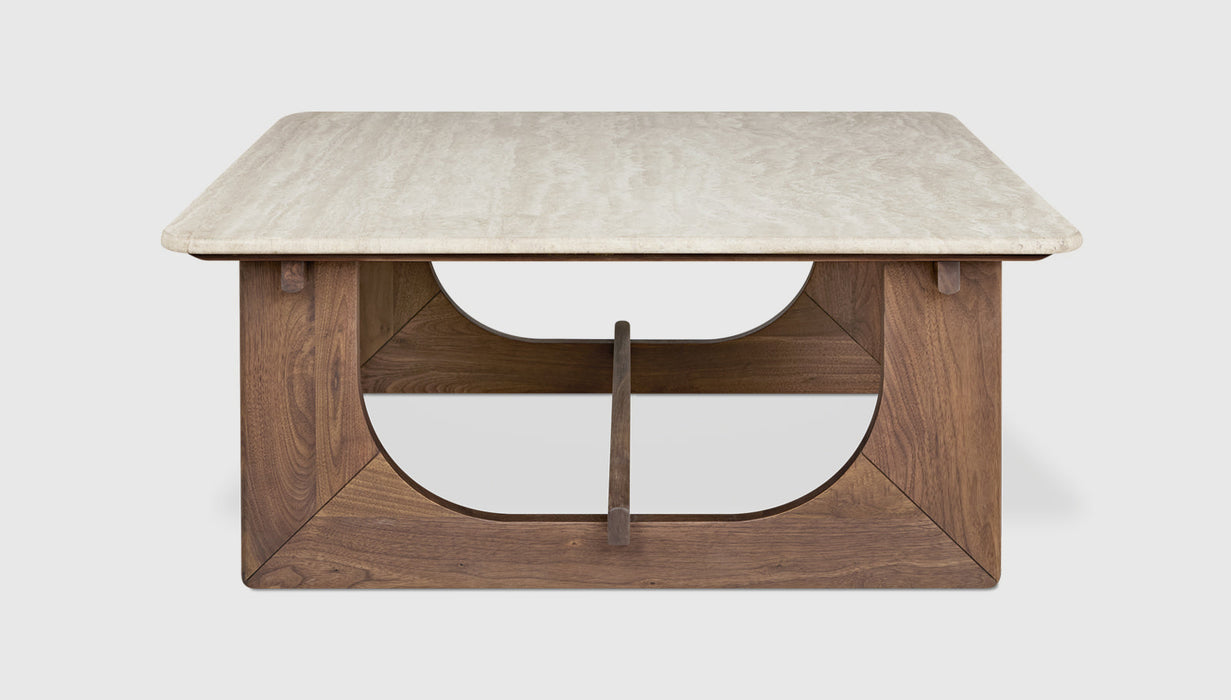 Travertine/ Classic Walnut