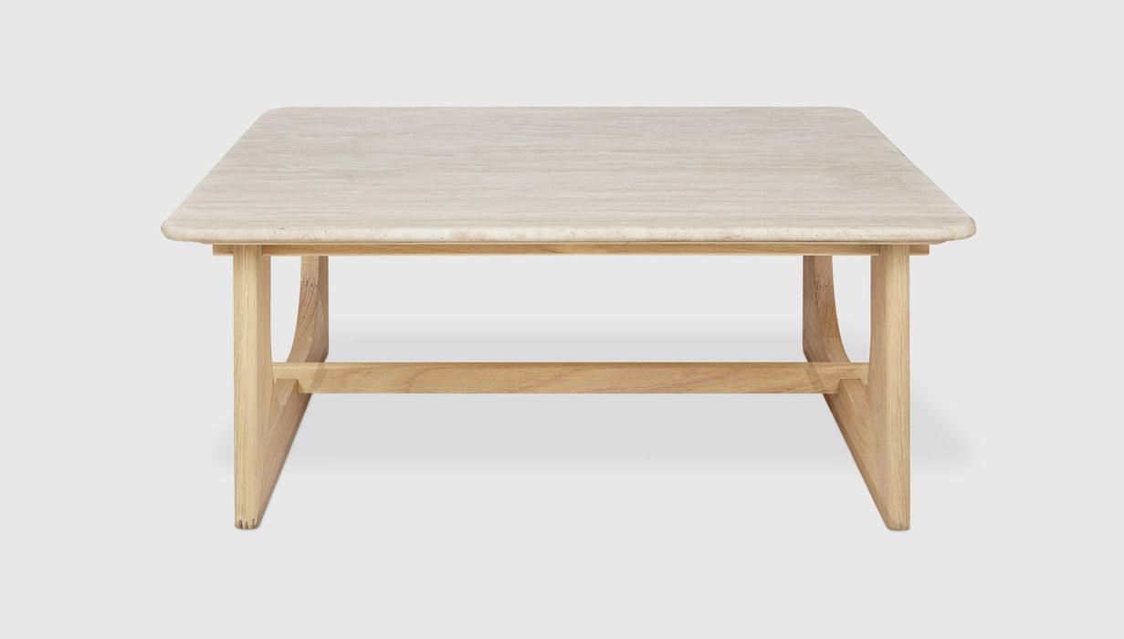 Travertine/ White Oak