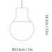 &Tradition, Mass Pendant NA5, Brass, Pendant,