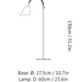 &Tradition, Bellevue Floor Lamp AJ7, Floor,