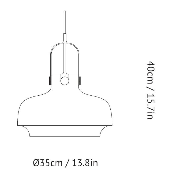 &Tradition, Copenhagen Pendant SC7, Pendant,