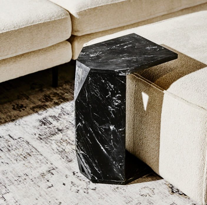 Gia marble side table