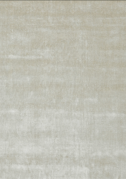 Bamboo Platinum White rug - custom size:  11'6" x 8'