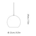 &Tradition, Topan Pendant VP6, Pendant,  Verner Panton