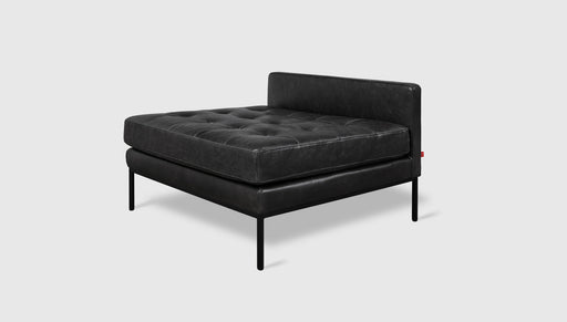 Saddle Black Leather / Black