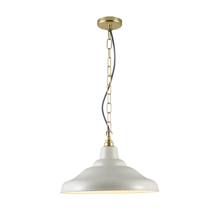 Original BTC, School Light, Polished Copper, Pendant,