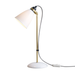 Original BTC, Hector 30 Table Lamp Satin Brass, Table / Task,