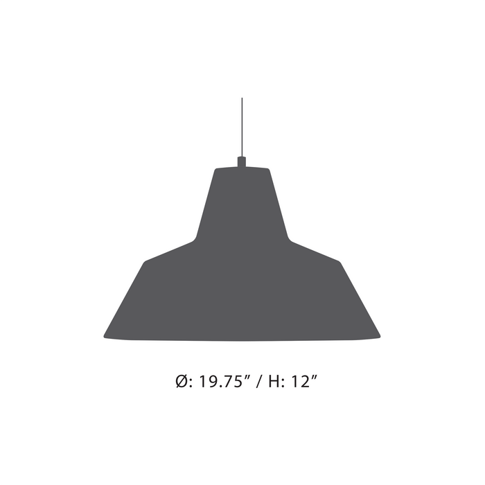 Made by Hand, Workshop Pendant Lamp W4, Pendant,