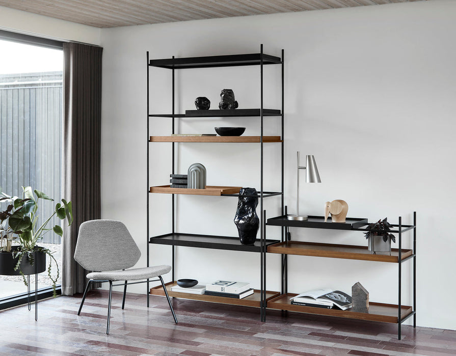 Tray Shelf (High) - Walnut - Style 17