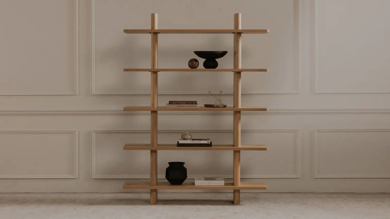 Large Oak Bookcase