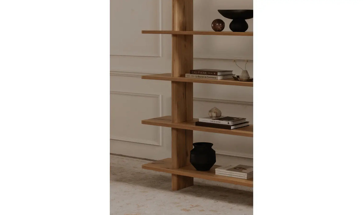 Large Oak Bookcase