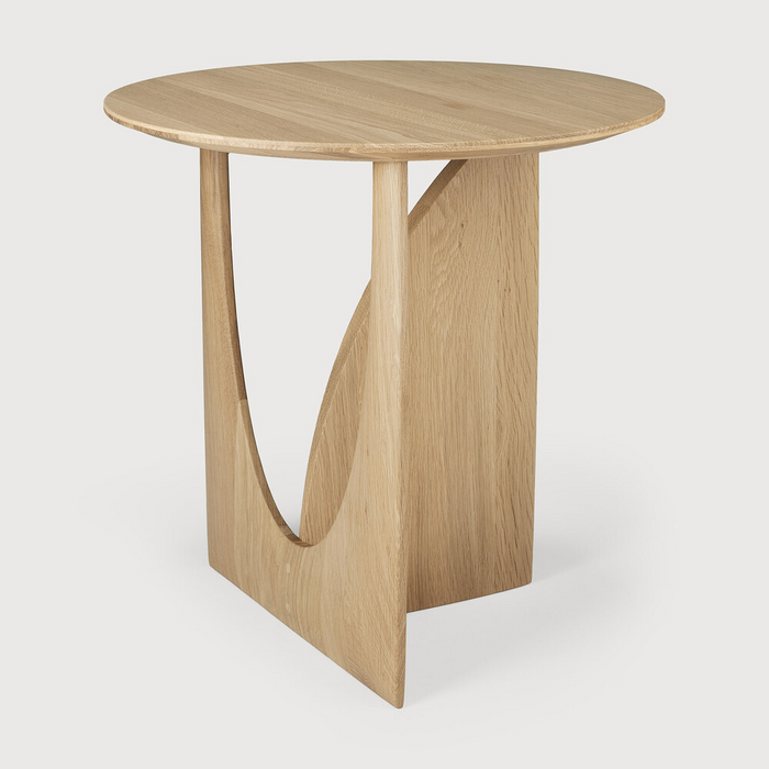 Geometric side table