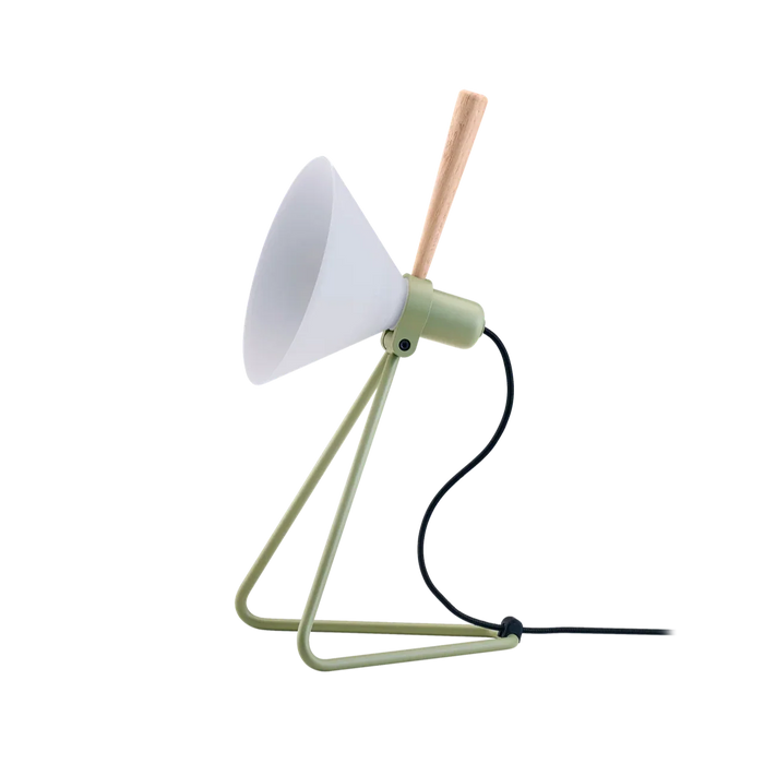 Le Klint, Spot, Table Wall Lamp, Silver, OliveGreen, LightOak, 