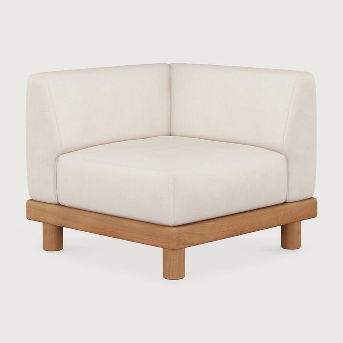 Monocle outdoor end seater with L arm