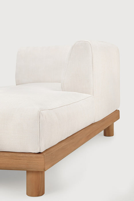 Monocle outdoor daybed L arm