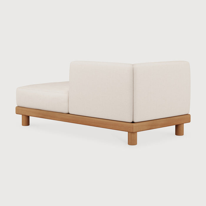 Monocle outdoor daybed L arm