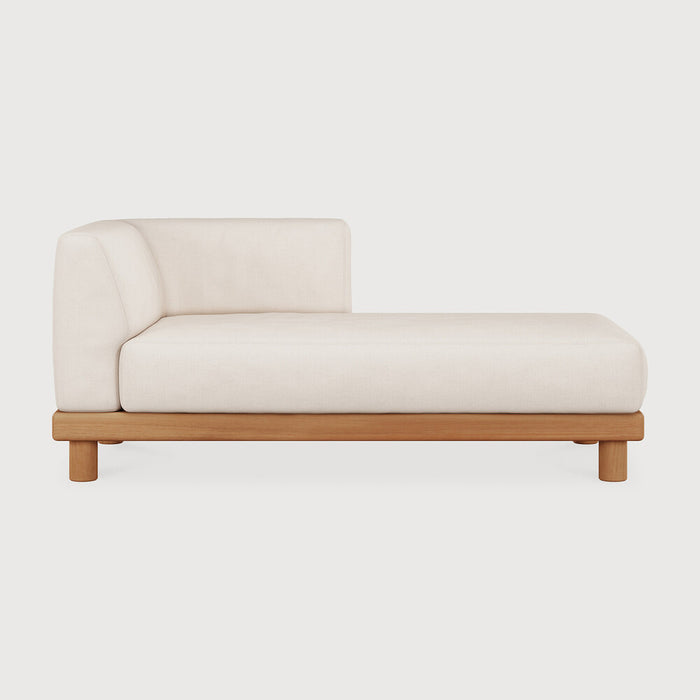 Monocle outdoor daybed L arm