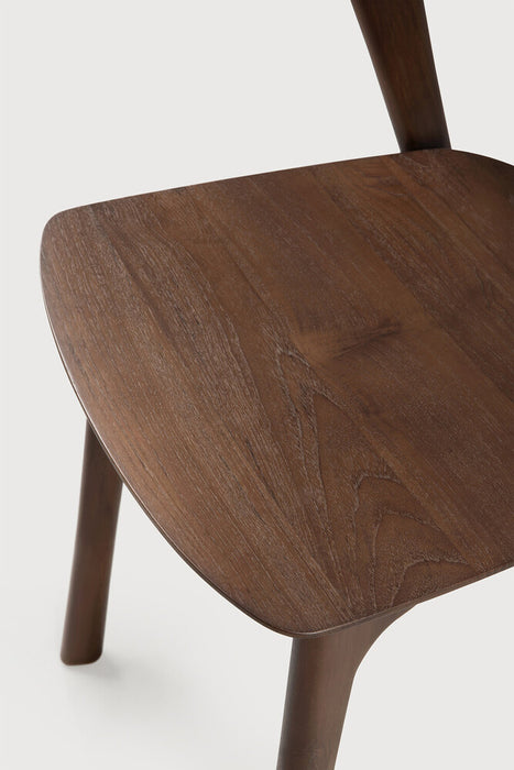 Bok dining chair (teak brown)