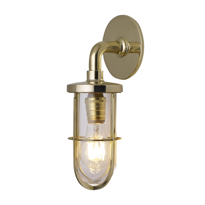 Weatherproof Ship's Well Glass Wall Light