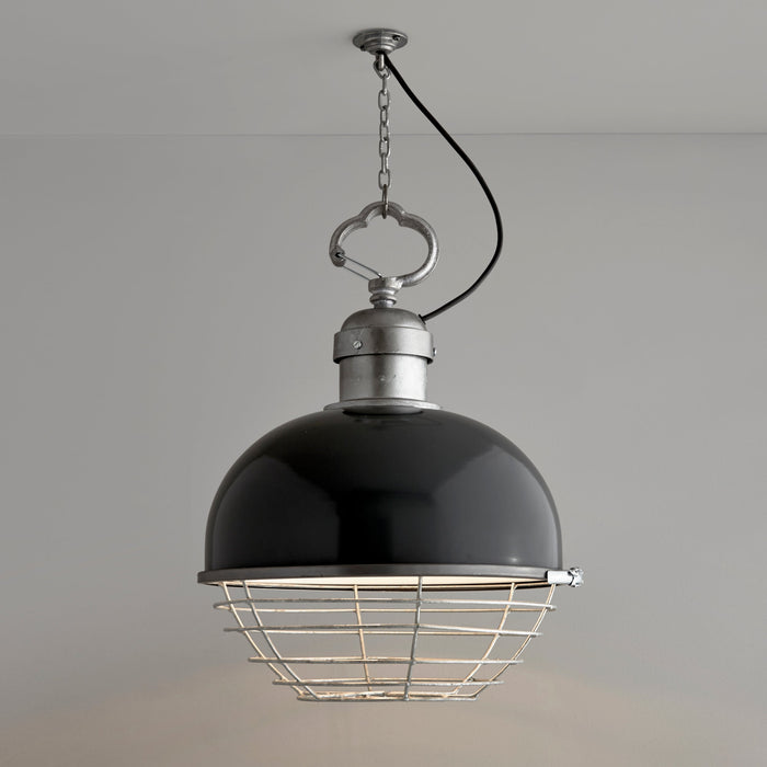 Oceanic Pendant Large - Basalt Grey