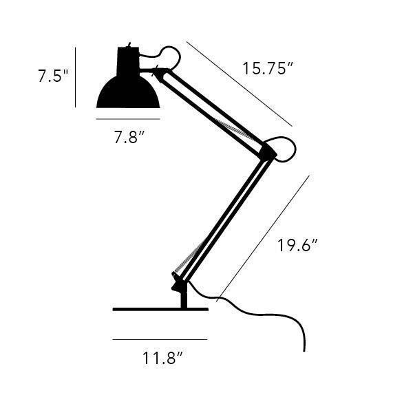 Midgard, Spring Balanced Table Lamp, 