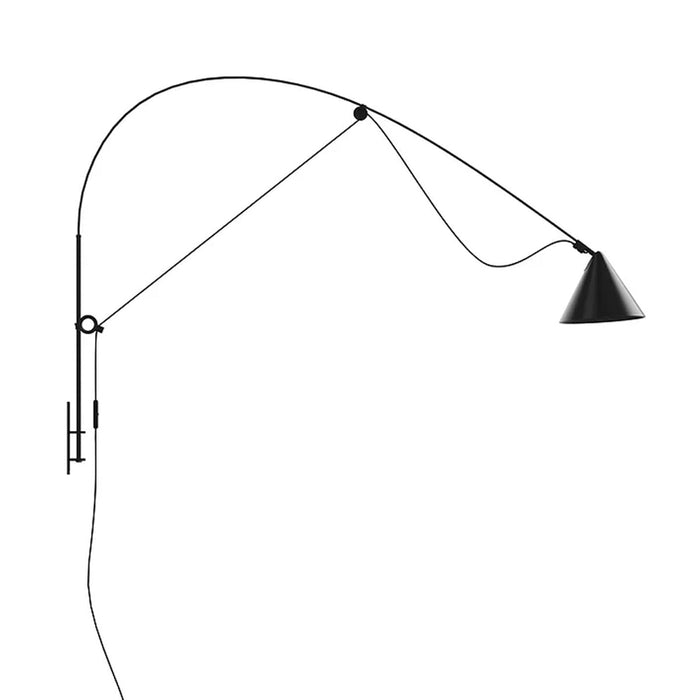 Midgard  Ayno Wall Lamp - Large - Black